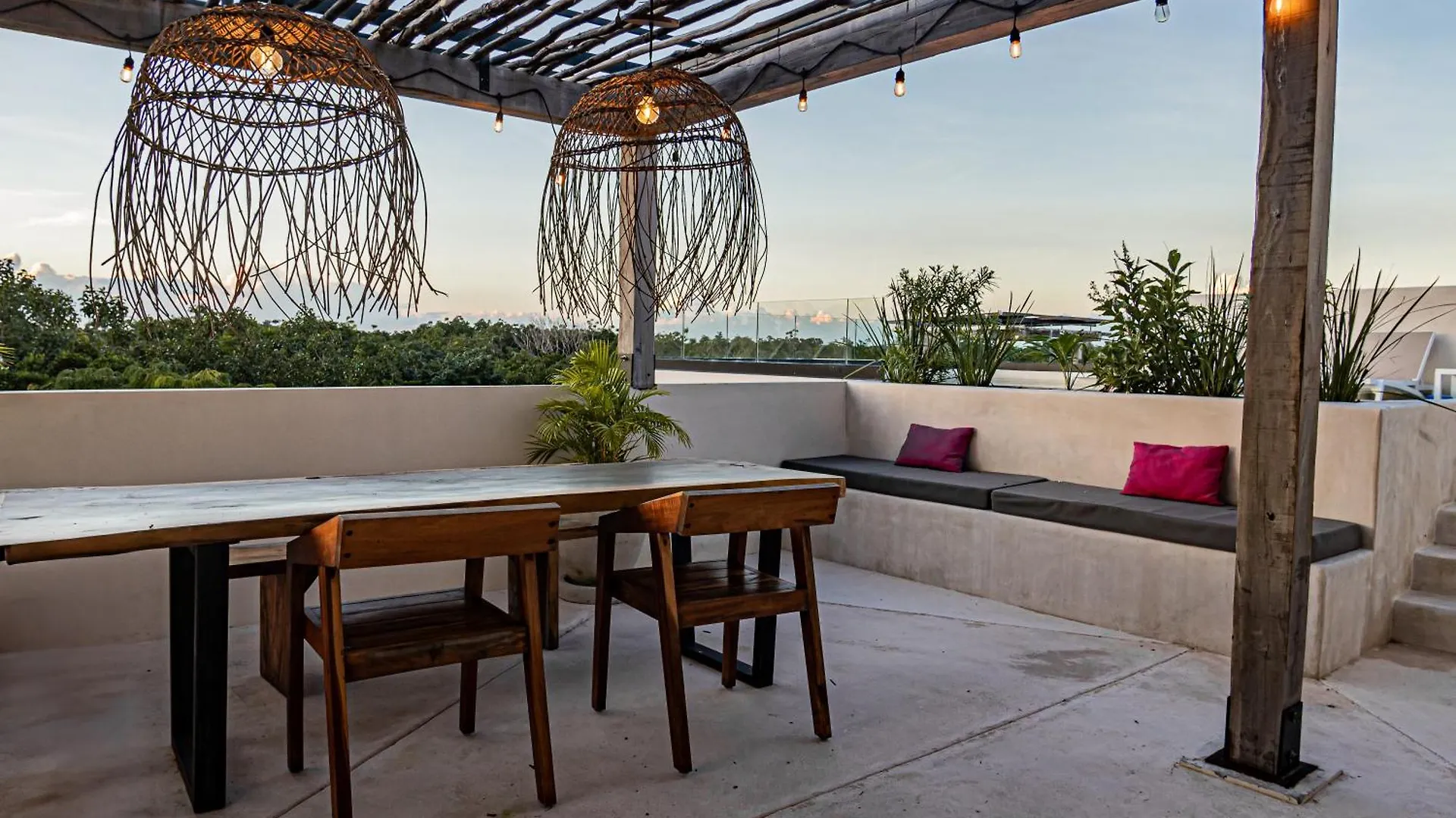 Downtown Delight -Roof With Pool & Bbq & Jungle Gym Apartment Tulum Mexico