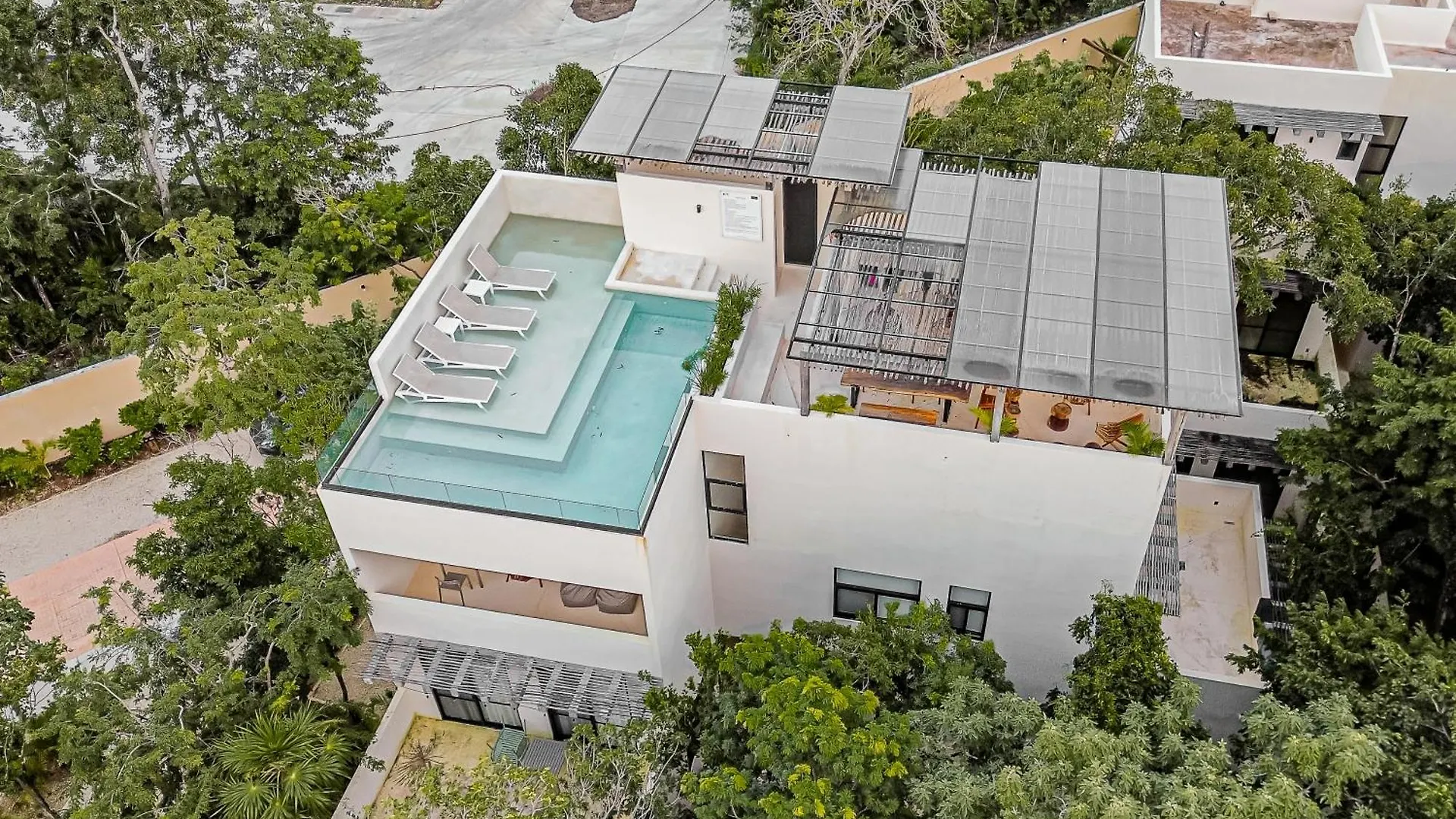 Downtown Delight -Roof With Pool & Bbq & Jungle Gym Apartment Tulum