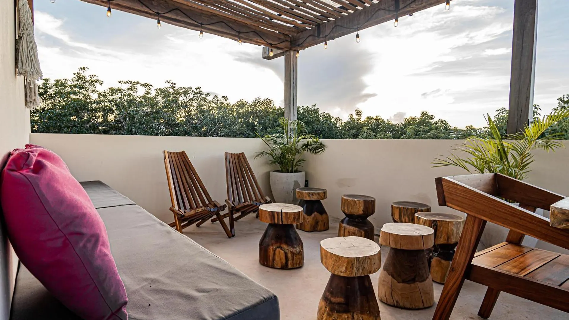 Downtown Delight -Roof With Pool & Bbq & Jungle Gym Apartment Tulum